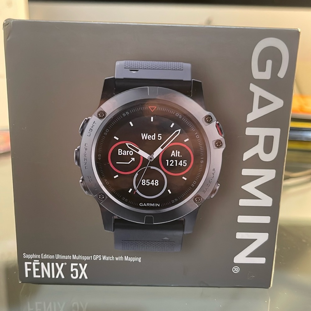 Garmin Fenix 5x Sapphire Glass